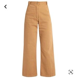 Rachel Comey Bishop High Waisted Wide Leg Jeans